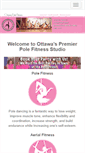 Mobile Screenshot of ottawapolefitness.com